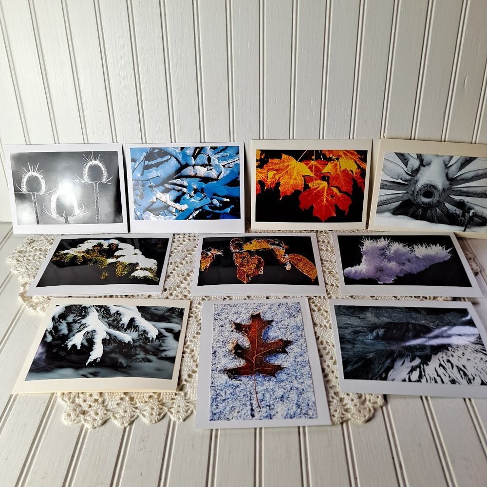 10 Original Photographs All Occasion Greeting Cards